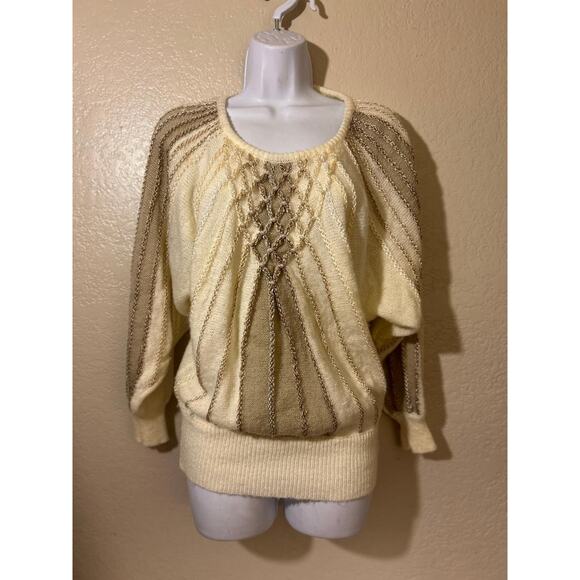 Vtg Angenie 80's Holiday Sweater Set, Skirt, Sweater Women’s Small - Picture 2 of 9